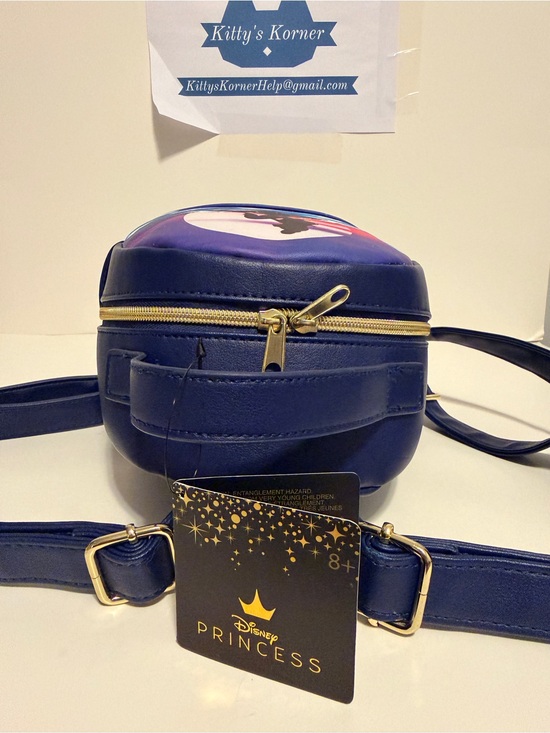 NWT Loungefly Disney The Little Mermaid Navy Blue Backpack